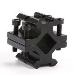 Adaptateur double rail Picatinny pour canon