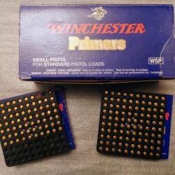 Gros Lot d'amorces WINCHESTER SMALL PISTOL