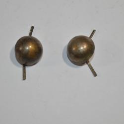 Boutons Pour Képi Français WW1 / WW2 1914/1918 1939/1945 15mm  (20)