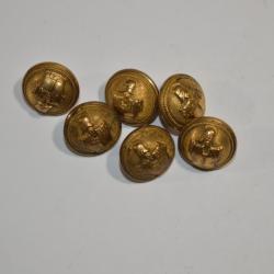 Boutons Français Période WW2 WW1 Maurice Bourdon 15mm   Génie 1914/1918 1939/1945  (20)