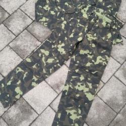 AUTHENTIQUE TENUE TREILLIS CAMOUFLAGE BOUTAN/DOUBOK UKRAINE (KIEV) TAILLE M (48/2) NEUVE