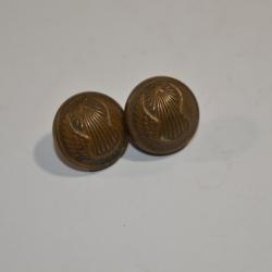 Boutons Français Aviateur Avions Période WW2 Post 15 mm x2  (20)