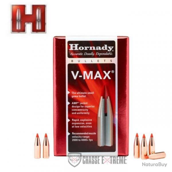 100 Ogives HORNADY 5.45 Cal 2215 60Gr V-MAX