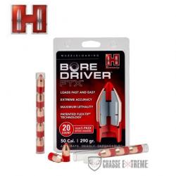 20 Ogives HORNADY Bore Driver Cal 50 .499 290Gr FTX