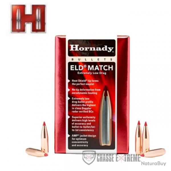 100 Ogives HORNADY 25 Cal 257 134Gr Eld-Match