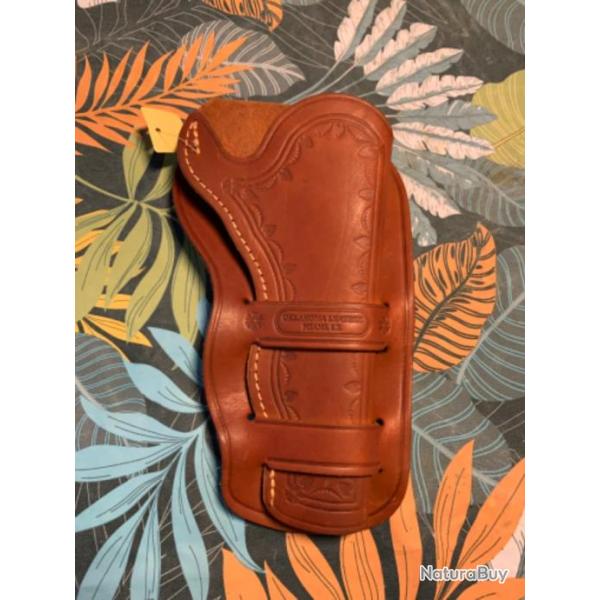 Holsters en cuir neuf 43/5 5/2 pour poudre noir type 44 ?