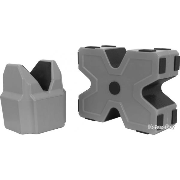 Repose Tir Carabine Support de Tir Avant et Arrire Support de Pistolet Antidrapant de Design V-B