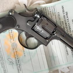Revolver Suisse 1882 échange contre Colt avec rajout