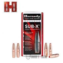 100 Ogives HORNADY Cal 30 .308 175Gr SUB-X