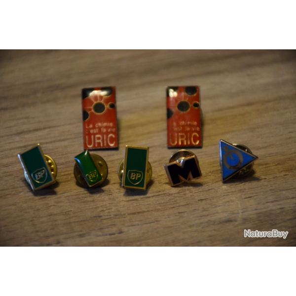 Lot Collection 7 Pins Divers