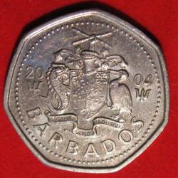 BARBADOS piece de one dollar TTB 2004