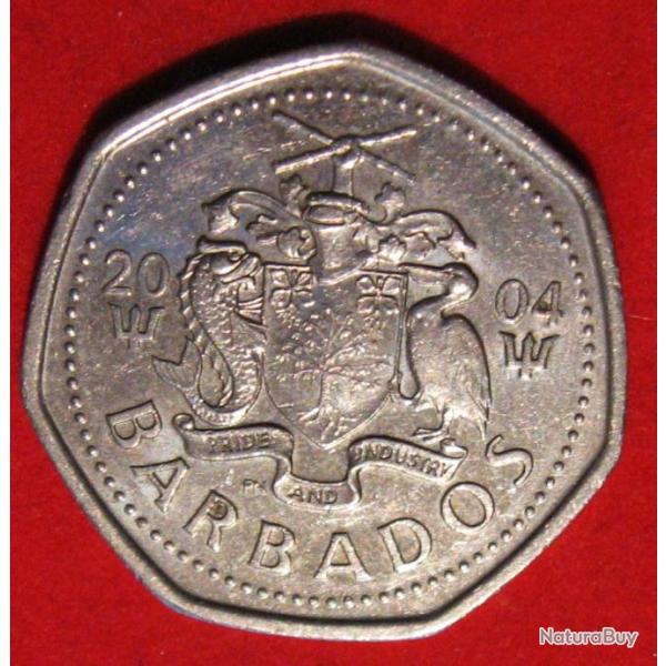 BARBADOS piece de one dollar TTB 2004