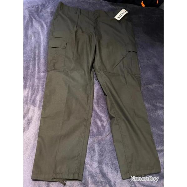 pantalon fostex bdu Forces ripost (noir) taille xxl 48