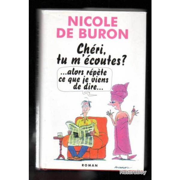 chri tu m'coutes? alors rpte ce que je viens de dire nicole de buron