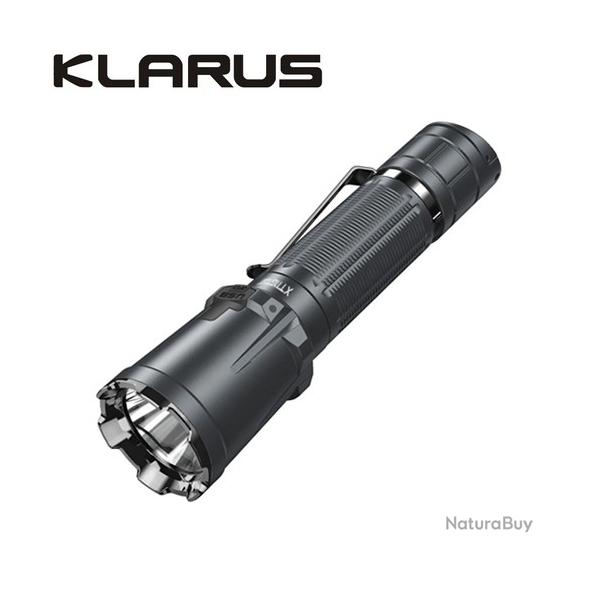 Lampe Torche Klarus XT11GT PRO V2 GRIS BETON - 3300 Lumens tactique et rechargeable