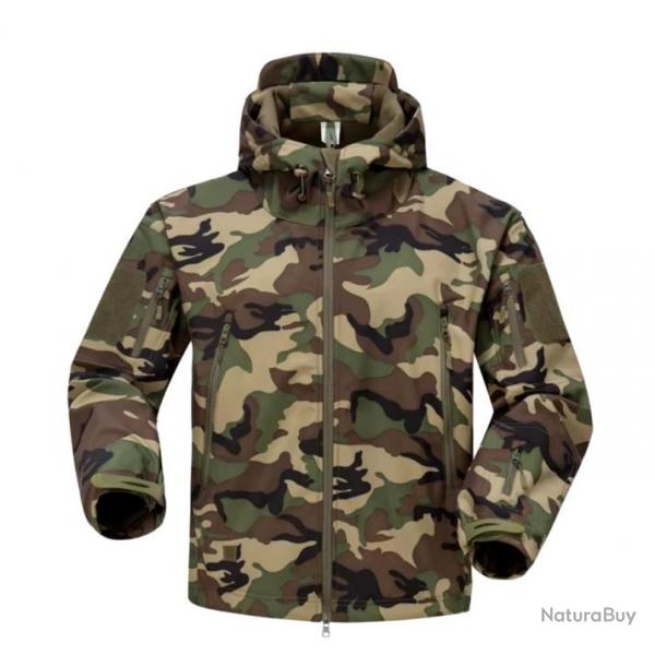 VESTE de chasse NEOPRENE Impermable  CAMO  .....TAILLE AU CHOIX....enchere 1 euro