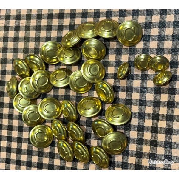 Joli lot de 21 gros boutons de cavalerie sudiste et 4 petits guerre de scession confdr