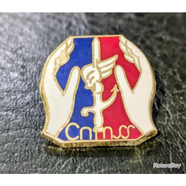 B pins insigne CNMSS caisse nationale militaire de securite sociale Toulon beraudy vaure  Tres bon e