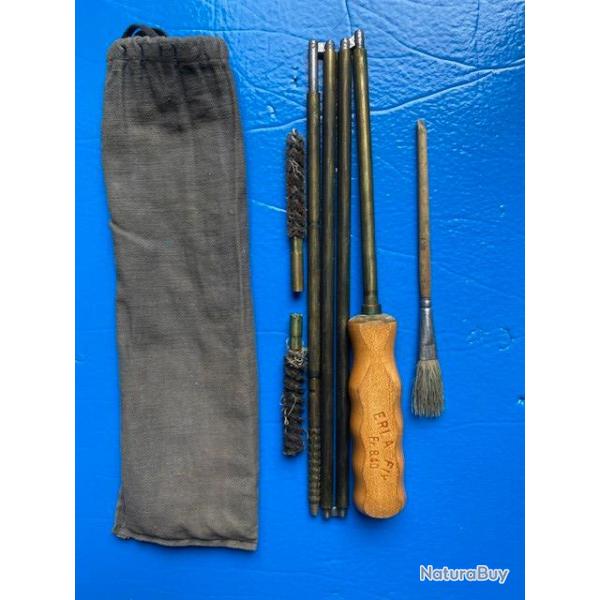 Trousse avec baguette de nettoyage arme suisse mousqueton 1889 Schmidt Rubin ERLA FIX Fr.840