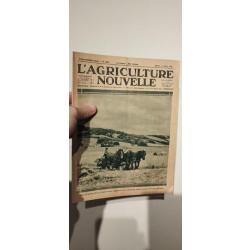 Livre magazine ancien l'agriculture nouvelle du 27 juillet 1929 collection vintage antiquité rare