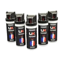 Umarex 5X Bombe gel poivre UX 50ml avec avec clapet de sécurité