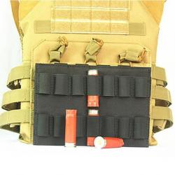 Porte cartouche 14 emplacements calibre 12 MOLLE - Noir