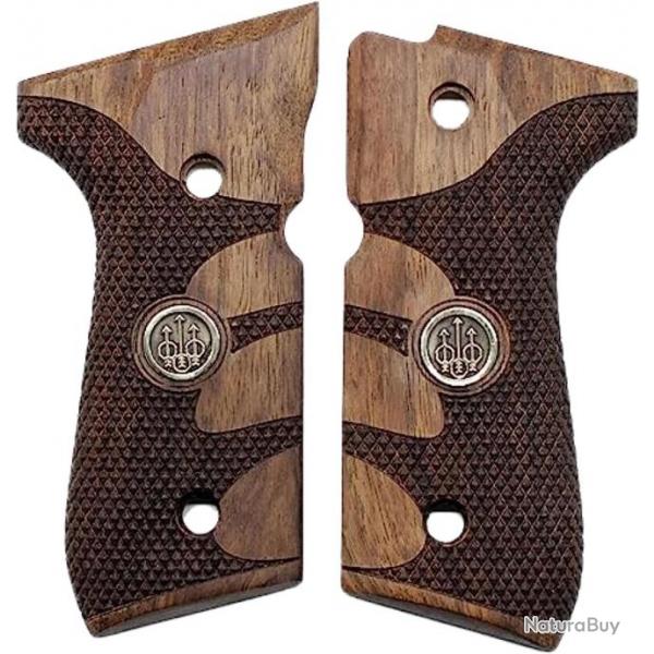 Plaquette beretta bois gripp&eacute; 92 tacticalmakgrips