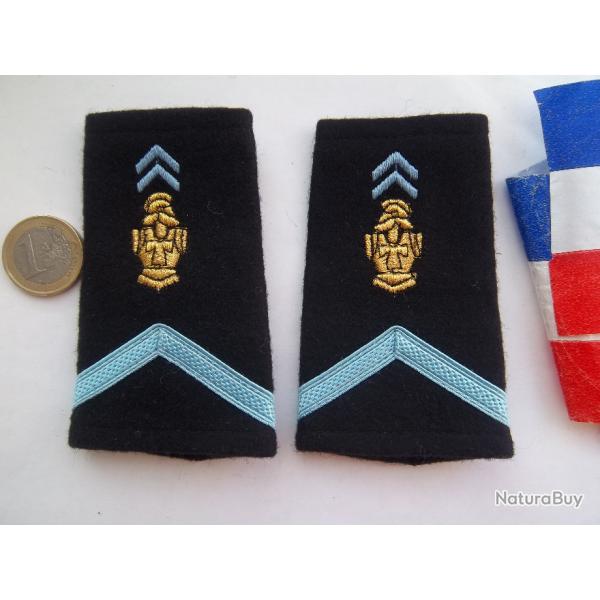 lot fourreaux paulettes militaire 1 re classe transmissions PDL