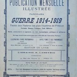 Publication mensuelle illustrée guerre 1914-1919