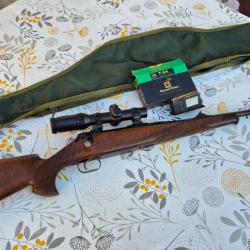 MAUSER 7x64, M94, subsonique ou non, lunette jour/nuit, outils rechargements complets, ex état.