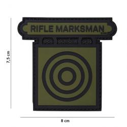 Patch 3D PVC Rifle marksman avec velcro | 101 Inc (0001 5331)