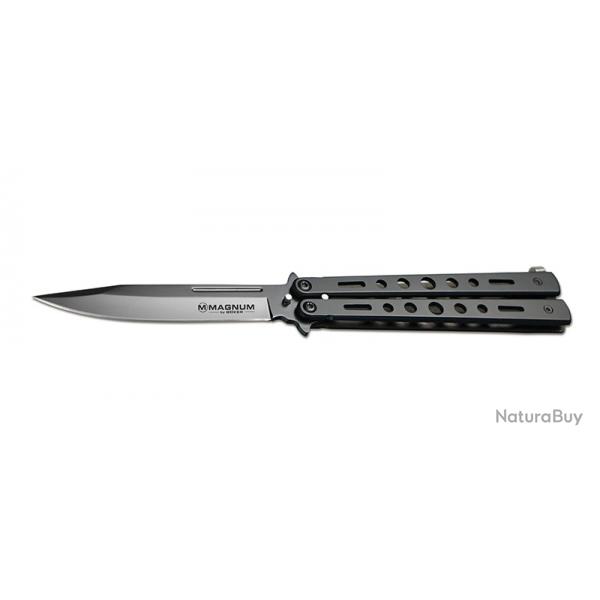 Couteau papillon Balisong All Black - Bker Magnum