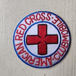 INSIGNE TISSU DE L AMERICAN RED CROSS CLUBMOBILE