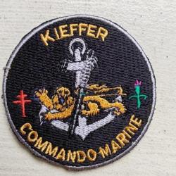 INSIGNE TISSU COMMANDO  MARINE "KIEFFER"