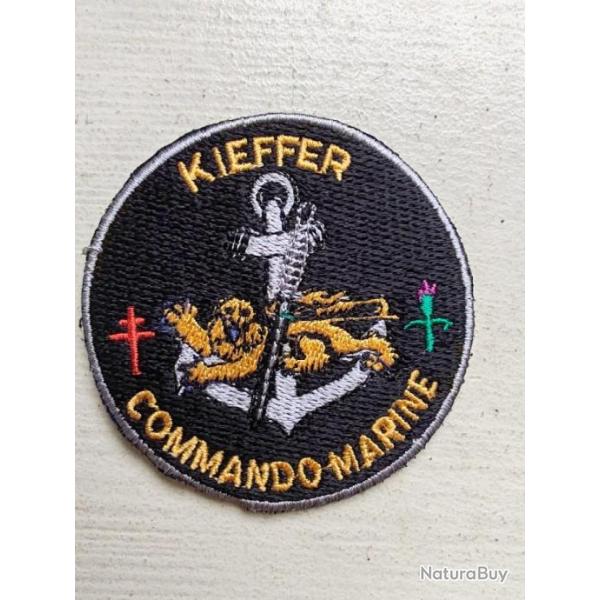 INSIGNE TISSU COMMANDO  MARINE "KIEFFER"