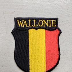 INSIGNE TISSU DES VOLONTAIRES ETRANGERS " WALLONIE"