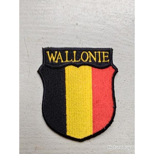 INSIGNE TISSU DES VOLONTAIRES ETRANGERS " WALLONIE"