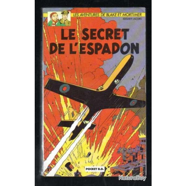 le secret de l'espadon black et mortimer  pocket bd