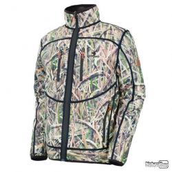 BF24 ! - Veste Stagunt Réversible Wold Roseaux Kaki Taille S