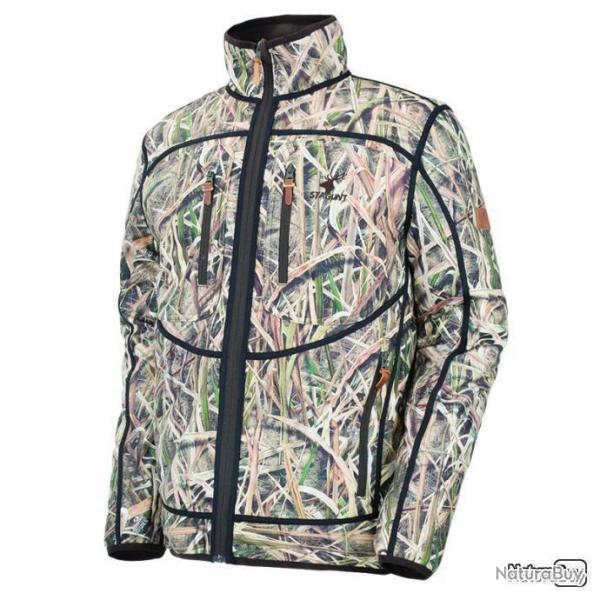 BF24 ! - Veste Stagunt Rversible Wold Roseaux Kaki Taille S