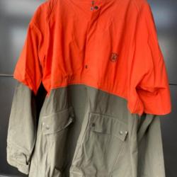 Veste pluie poncho Fluo deerhunter taille L  1 aux enchères