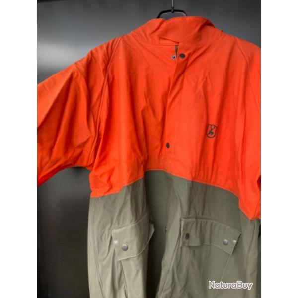 Veste pluie poncho Fluo deerhunter taille L neuf  1 aux enchres