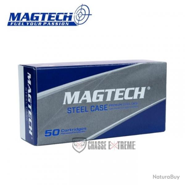 50 Cartouches MAGTECH Cal 9X19 124Gr Fmj Acier