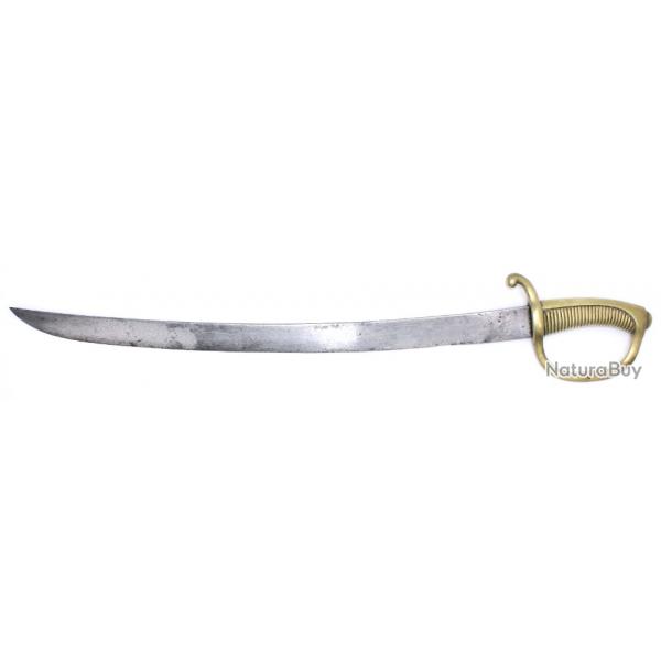 Sabre Briquet AN XI Premier Empire avec marquages et poinons