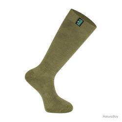 Pack chaussettes hautes coton olive multi
