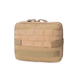 Pochette tactique Molle kaki (Sable) - LIVRAISON GRATUITE