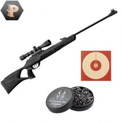 BF24 ! Gamo Pack G-MAGNUM 1250 + 3-9 x 40 WR Cal 4,5 mm + plombs + cibles