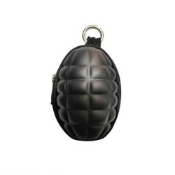 Pochette "grenade" en nylon 800D - Noire