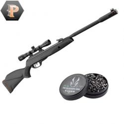 BF24 ! Carabine à plombs Gamo Black Fusion IGT 29 Joules + 4X32 WR + plombs