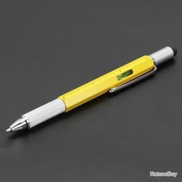 Stylo  bille multifonction (Jaune) - LIVRAISON GRATUITE